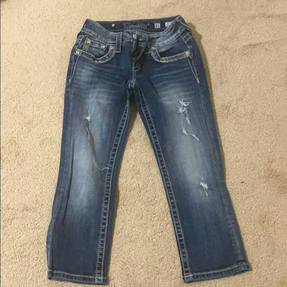 Miss Me Cropped Jeans